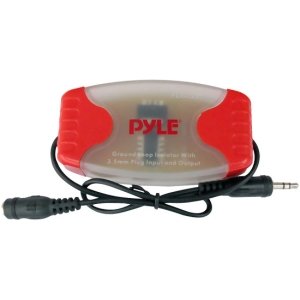 Pyle PLGI35T 3.5 mm/1/8-Inch Stereo Audio Ground Loop Isolator