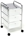 Artemo 280610 Schubladenwagen Siena 3 Boxen transparent