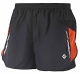 RONHILL Advance Racer Men's Running Short (01114-XX), XL, BLACK/LAVA
