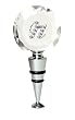 Rhinestone Monogram Winestopper - N