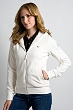 Long Sleeve Zip Front Hooded Sherpa Snowflake Sweatshirt