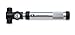 Crank Brothers Power Alloy Bicycle Pump (Silver)