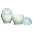 Kitchen Craft Microwave Cookware Egg Boilers, Set of 2'