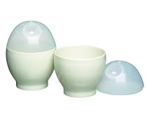 Kitchen Craft Microwave Cookware Egg Boilers, Set of 2