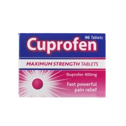 Buy Cuprofen Ibuprofen Maximum Strength Tablets 96 online at Discounted New and Used prices. Delivered to your door with Off-The-Bookshelf.