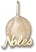 Florida State Seminoles Solid 10K Gold ''NOLES'' Baseball Pendant