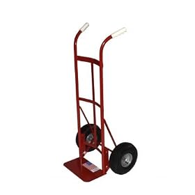 Buy Dual Handle Hand Trucks - dual handle handtruck w 10 pneumati wheels 600# by Milwaukee Hand Trucks now!