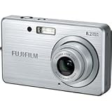 Photo : Fujifilm Finepix J10 8.2MP Digital Camera with 3x Optical Zoom (Brushed Silver)