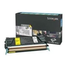Lexmark yellow colour laser cartridge C5220YS