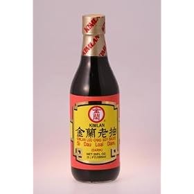 Kimlan Lou Chau Soy Sauce (Dark Soy) - 20 oz.