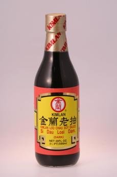 Kimlan Lou Chau Soy Sauce (Dark Soy) - 20 oz.