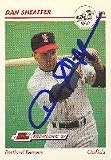 Dan Sheaffer, Portland Beavers - Twins Affiliate Autographed Card