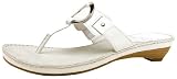 Hush Puppies Womens Gladness Toe Post White