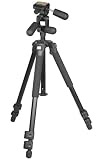 Vanguard Tracker Series All-Aluminum Alloy Tripod With 3-Way Panhead 28mm Leg - Model TRACKER-3 Legs & Pan/Tilt Head Combos
