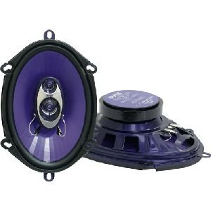 PYLE PL573BL 5-Inch x 7-Inch and 6-Inch x 8-Inch 300 Watt Three-Way Speakers