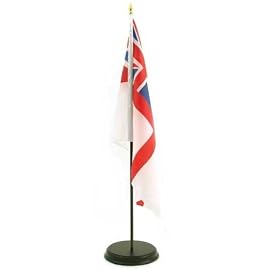 Cherry Wood Base and Stick for 12x18 Inch Flag