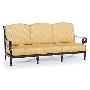 Marseilles Outdoor Sofa - Wyndham Wheat - Frontgate, Patio Furniture