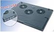 Notebook Cooler Pad with 4 Port USB 2.0 Hub.