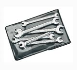 6 Piece Elora Midget Metric Double Open End Spanne