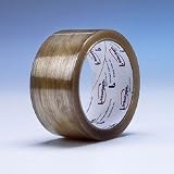 Intertape 500 72X100 CL Production Grade Natural Rubber Carton Sealing Tape 500 Clear, 72 mm x 100 m, 24 Per Case