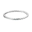 Sterling Silver Twisted Bangle Bracelet