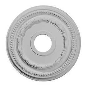 15 3/8"OD x 3 5/8"ID x 1"P Federal Ceiling Medallion