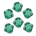 Swarovski Crystal #5301 4mm Bicones Light Emerald (50)