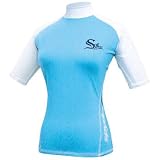 Spider Flex(�X�p�C�_�[�t���b�N�X) ���b�V���K�[�h ���� LADY'S WHITE�~LT.BLUE L SRG28335
