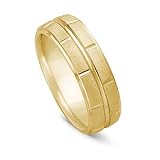 14k Gold Comfort Fit Men's Wedding Band, 7mm