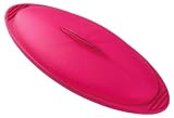 Orka Personal 12-Ounce Oval Steamer, Raspberry