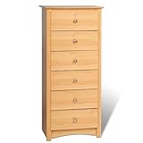 Prepac Sonoma 6-Drawer Lingerie Chest Maple - MDC-2354-K Prepac Sonoma 6-Drawer Lingerie Chest Maple - MDC-2354-K