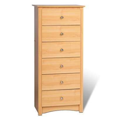 Prepac Sonoma 6-Drawer Lingerie Chest Maple - MDC-2354-K