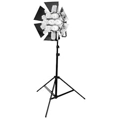 Walimex Daylight-Set 1750 (Dauerlicht 7x250 W, Lampenstativ, Diffusor)