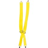 Clown Suspenders Halloween Costumes Yellow