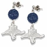 Florida Panthers Ovation Crystal Earrings