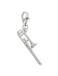 Rembrandt Charms Trombone Charm with Lobster Clasp