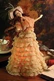 Victorian Trading Company Clara Bow Boudoir Doll Lamp 17572 Ivory
