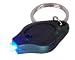 Super Bright Single Blue LED Mini Keychain Lights-10 Pack Uses Coin Cell Batteries