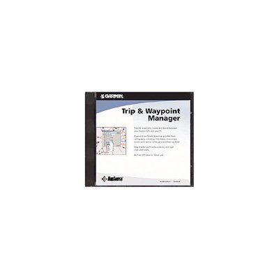 Garmin MapSource Trip and Waypoint Manager GPS Software