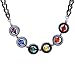 Handcrafted Hematite Rainbow Pride Necklace MADE WITH SWAROVSKI ELEMENTS
