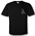 Gadsden and Culpeper Blood of Tyrants T-Shirt - Black - 3XL
