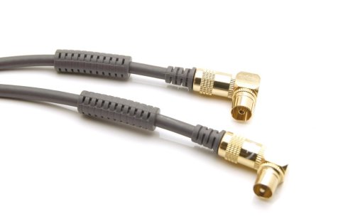 G&BL Cavo per antenna 1,8 m, colore: Grigio