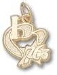 Philadelphia 76Ers "I Heart Logo" 1/2" Charm/Pendant -14K/10K, Stainless Steel or Gold Plated