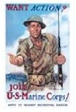 Join The U.S. Marine Corps WWII Poster