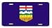Alberta Albertan Canada Flag Vanity Auto License Plate