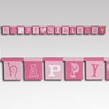 SALE Pink Party Jointed Birthday Banner SALE