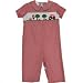 Smocked Apple Picking Orchard Scene on Red Plaid Longall by Silly Goose (Size 12M)