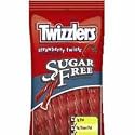 Twizzlers Sugar Free Twists Candy, Strawberry - 5 Oz/ Bag, 12 ea