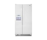 Whirlpool ED5FHAXVY Monochromatic Stainless Cab. 25.4 Cu. Ft. Side-By-Side Refrigerator ENERGY STARR Qualified