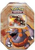 Pokemon 2008 Holiday Collector Series 1 Tin Set Rhyperion with Rhyperion Foil Card